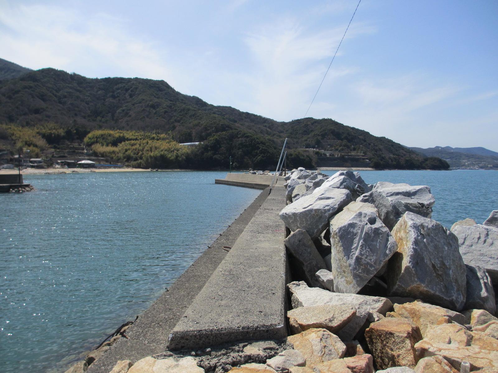 岡山県の釣りポイント,小豆島琴塚港